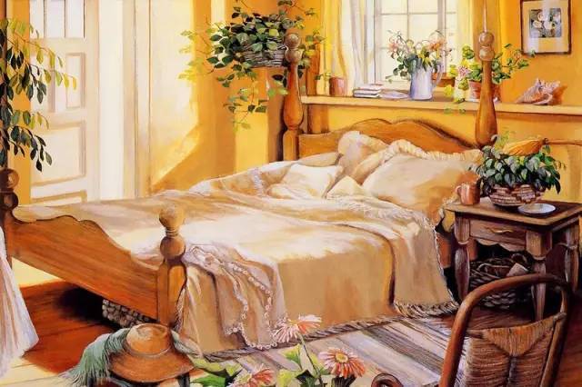 床頭柜適合放綠蘿嗎_床頭柜放什么綠植好_床頭柜適合擺植物嗎