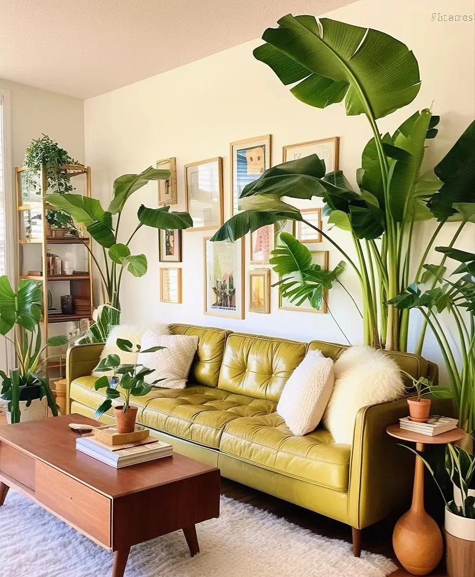 客廳裝飾綠植_客廳裝飾植物_客廳綠植如何擺放